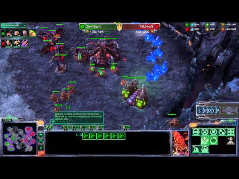 Hyun (Z) vs Giantt (Z) - G2 - StarCraft 2 - SC1974