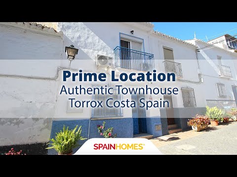 Prime Location Authentic Townhouse in Torrox Costa Spain | Spain Homes ®