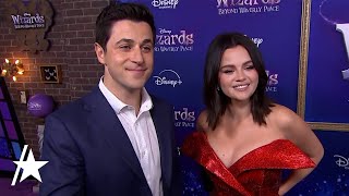 Selena Gomez &amp; David Henrie SING Funky Hat Song At ‘Wizards Beyond Waverly Place’ Carpet