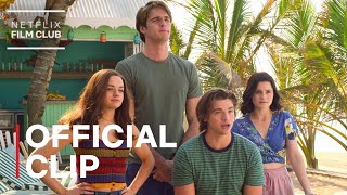 The Kissing Booth 3 | Elle, Noah, & Lee Say Goodbye to the Family Beach House Clip | Netflix