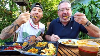 Eating INDIAN FOOD for 24 HOURS in MIAMI!! Lobster Tikka Masala & Royal Sizzler | Florida