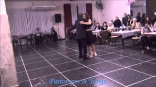 CLAUDIA CODEGA y EL NENE MASCI Bailando el Vals LAGRIMITAS DE MI CORAZÓN en FLOREAL MILONGA