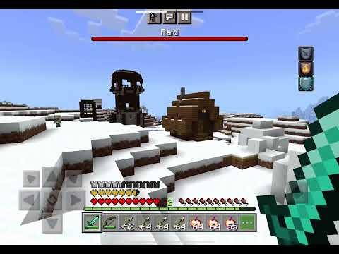 Snowy Village raid Minecraft￼