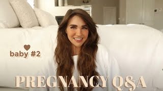 PREGNANCY Q&A | answering questions about baby #2