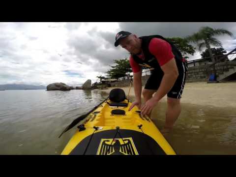 Leandro Ventura Caiaquando em Coqueiros- Floripa Sc 15/11/2016