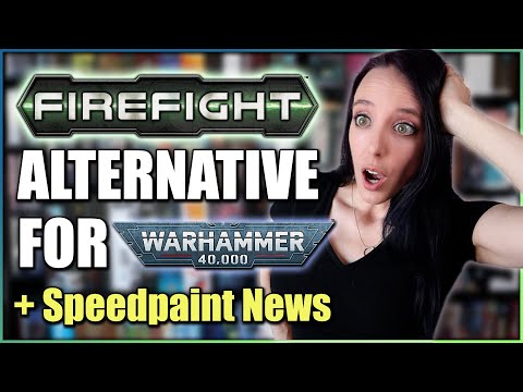 Warhammer 40k Alternative Found in Firefight: Second Edition by Mantic?! | Speedpaint & Tyranid News