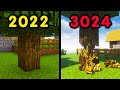 Minecraft Physics In 2022 Vs 3024
