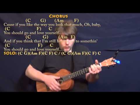 Love Yourself (Justin Bieber) Bariuke Cover Lesson in C with Chords/Lyrics