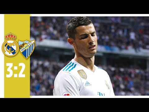 Real Madrid - FC Malaga 3:2 / Ronaldo mit Siegtreffer nach Elfer-Fehlschuss