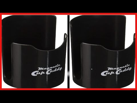 Master Magnetics 7583 Magnetic Cup Caddy Holder - Black - Keep Your Favorite Beverage at Hand