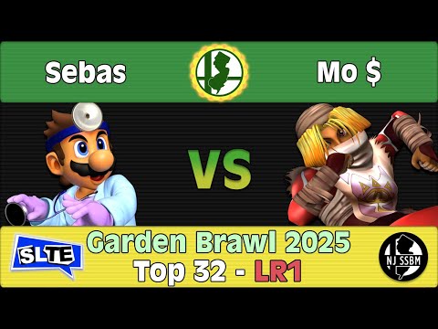 Garden Brawl 2025: Sebas (Doc) Vs. Mo $ (Sheik) - Top 32 LR1