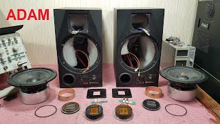 Video thumbnail for Ремонт студийных мониторов Adam A7, Adam S1X, Adam S3A, Adam S2X, Adam S2V ремонт динамиков Хейла by Ремонт динамиков усилителей RSE Audio