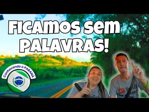 Viajando pelo interior do Paraná, de Rio Bom até Marilândia do Sul. Lindo entardecer.