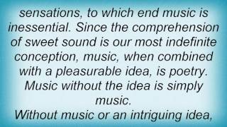 Alan Parsons Project - The Fall Of The House Of Usher - I Prelude Lyrics