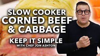 How to Make Slow Cooker Corned Beef & Cabbage | Keep It Simple