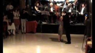 Carlos Copello y Natalia - Confitería Ideal - Orquesta Color Tango - 0054TangoTv