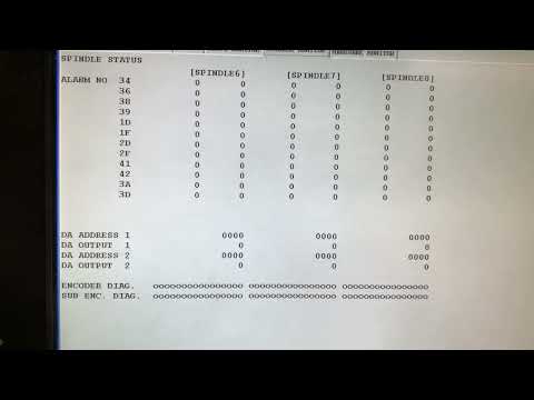 Mazatrol Matrix Nexus: How to diagnose spindle encoder putting spindle into open loop mode