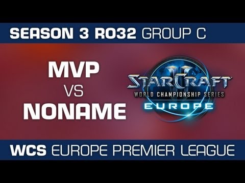 Mvp vs. Noname - Group C Ro32 - WCS Europe Season 3 - StarCraft 2