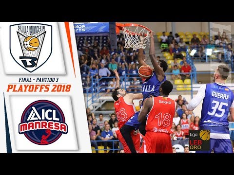 HIGHLIGHTS | Club Melilla Baloncesto - ICL Manresa (FINAL - JORNADA 3)
