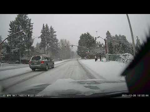 Seattle Snow Drive 2021