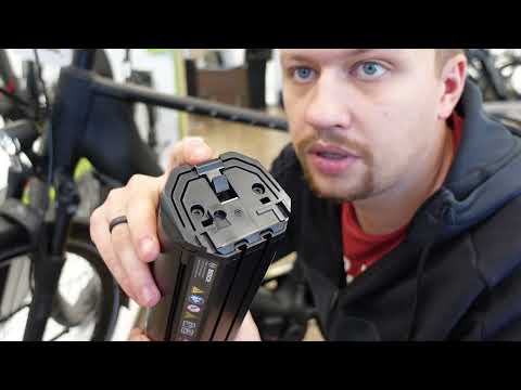 KTM Herren und Trapez Akku Entnahme