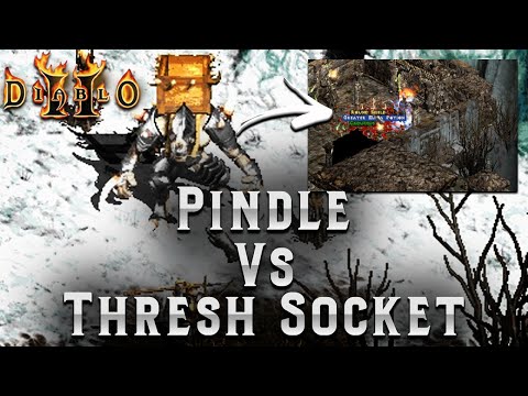 1000 Pindle runs Versus 1000 Thresh Socket runs - Diablo 2 - 1 GG drop and 1 Super Troll drop!!!