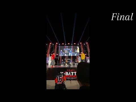 (CHAMPION🏆)K BATTLE Rap battle 1on1 [SABYE HIGHLIGHT]