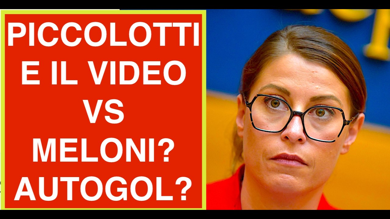 PICCOLOTTI E IL VIDEO VS MELONI? UN AUTOGOL PAZZESCO?