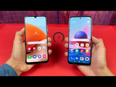 Samsung Galaxy A32 (6GB) vs Redmi Note 10 (4GB) - Speed Test & Comparison! (MT G80 vs SD 678!)