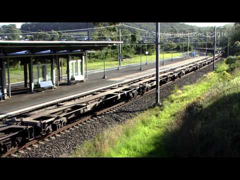 Qube 1104, 1107, RL310 & 44202 - Teralba - 1st January 2016