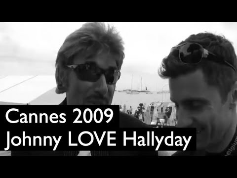 Festival de Cannes (17 mai 2009) : Johnny Hallyday sur la Croisette / Fiesta belge