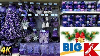 CHRISTMAS AT KMART - ENTIRE ORNAMENT SECTION - Christmas Ornaments Christmas Shopping Decorations