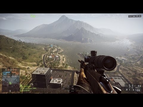 Battlefield 4: Amazing Sniper Spots [FullHD]