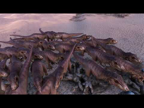 100 T-Rex vs 200 Giant Cyclops