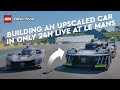 Video di See how we built an upscaled LEGO Technic Peugeot 9X8 in just 24 hours