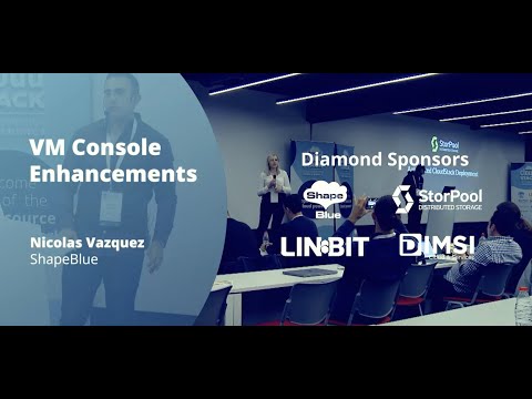 VM Console Enhancements - CloudStack Collaboration Conference 2022