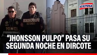 🔴🔵 “Jhonsson Pulpo” pasa su segunda noche en la Dircote tras ser capturado en Bolivia