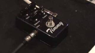 Video thumbnail for Paul Cochrane TIMMY overdrive pedal demo by gearmanndude