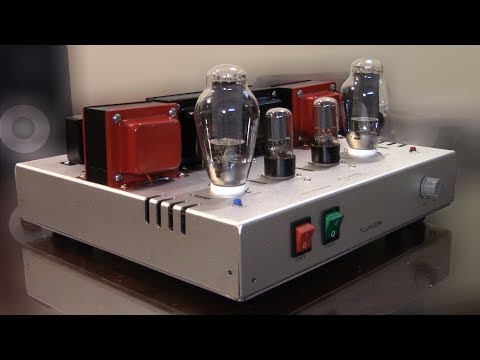 introducing 2019 300B SE dual mono tube amplifier model B-1, 8 watts 1% THD FLUXION audio