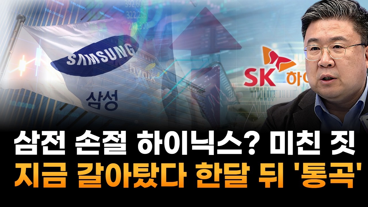 삼성전자 손절하고 SK하이닉스로? 역대급 미친 짓…지금 갈아탔다 한달 뒤 '통곡' (차영주 와이즈경제연구소 소장)