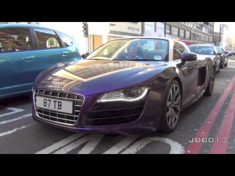 Shmeemobile R8 V10 w/Quicksilver Loud Revs, Startup and Driving Scenes