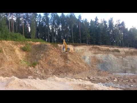 Arbeit mit Komatsu und Xcentric Ripper