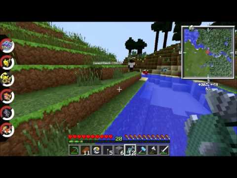 Minecraft- PixelMon MultiPlayer survival Episode 5: Searching for some PixelMon (PokeMon mod)