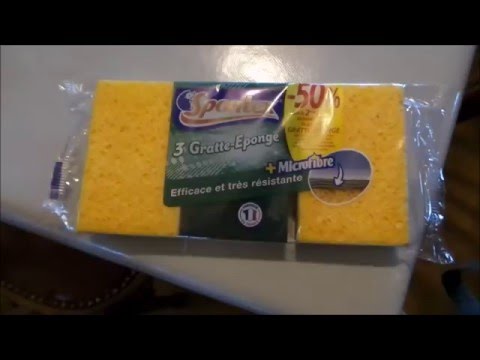 Les tutos de monsieur Fraize - (1) Passer l'éponge