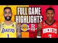Game Recap: Rockets 114, Lakers 110