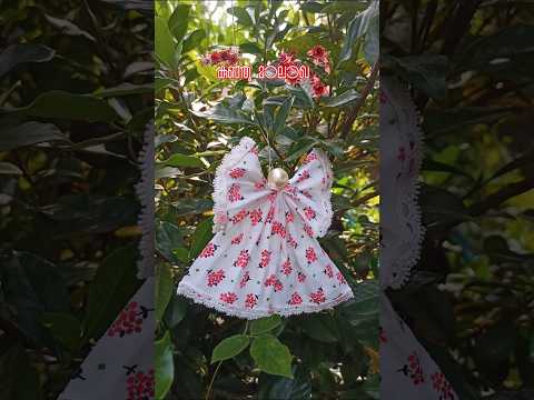 DIY cute angel decor idea👼🏻#shorts #diy #trending #christmascrafts #craft