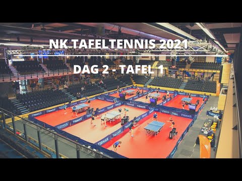 NK Tafeltennis 2021 - Dag 2 - Tafel 2