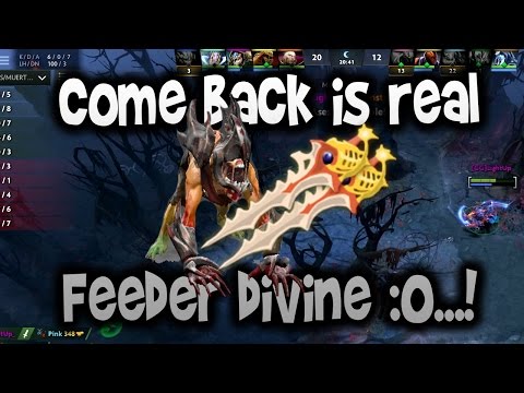 Slark+Invoker vs 5 + Feeder(DIVINE RAPIER)Come back PRO 4500MMR|Dota2#1