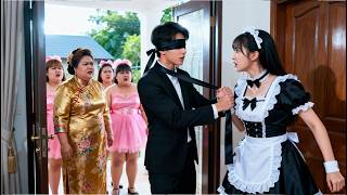 A wealthy, chubby woman,I caught my husband having a kinky affair at a hotel.He got angry.