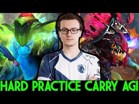 MIRACLE Morphling & Slark Hard Practice Carry Agi Pro Gameplay 7.25 Dota 2